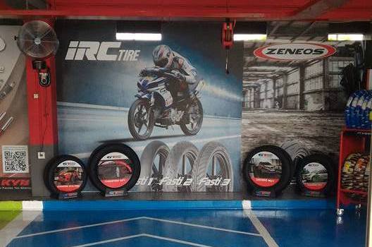 Sekarang Ban IRC Tire & Zeneos Dijual di SPBU