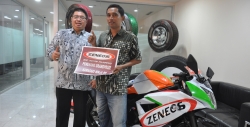 Inilah Pemenang Kawasaki Ninja RR Mono Undian Zeneos PRJ 2014